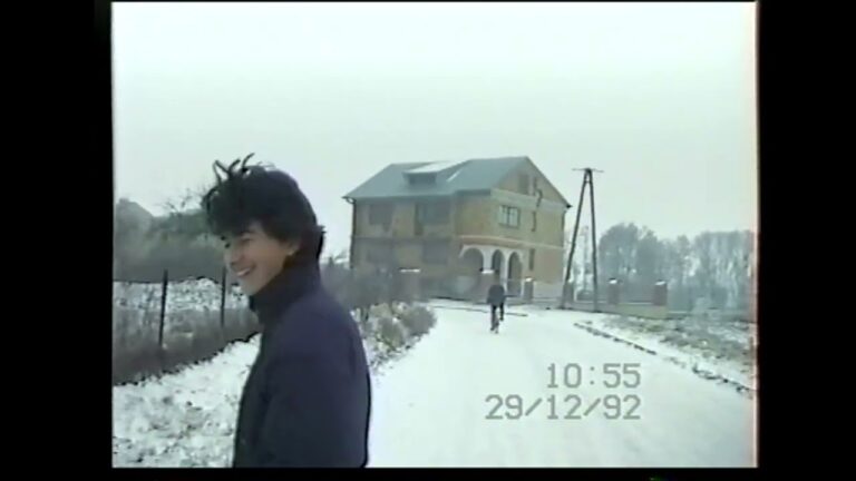 Miedzna, zima 1992, autor Marcin Algierski